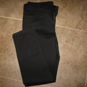 NINE WEST Black Jeans Sz 16 Straight Led